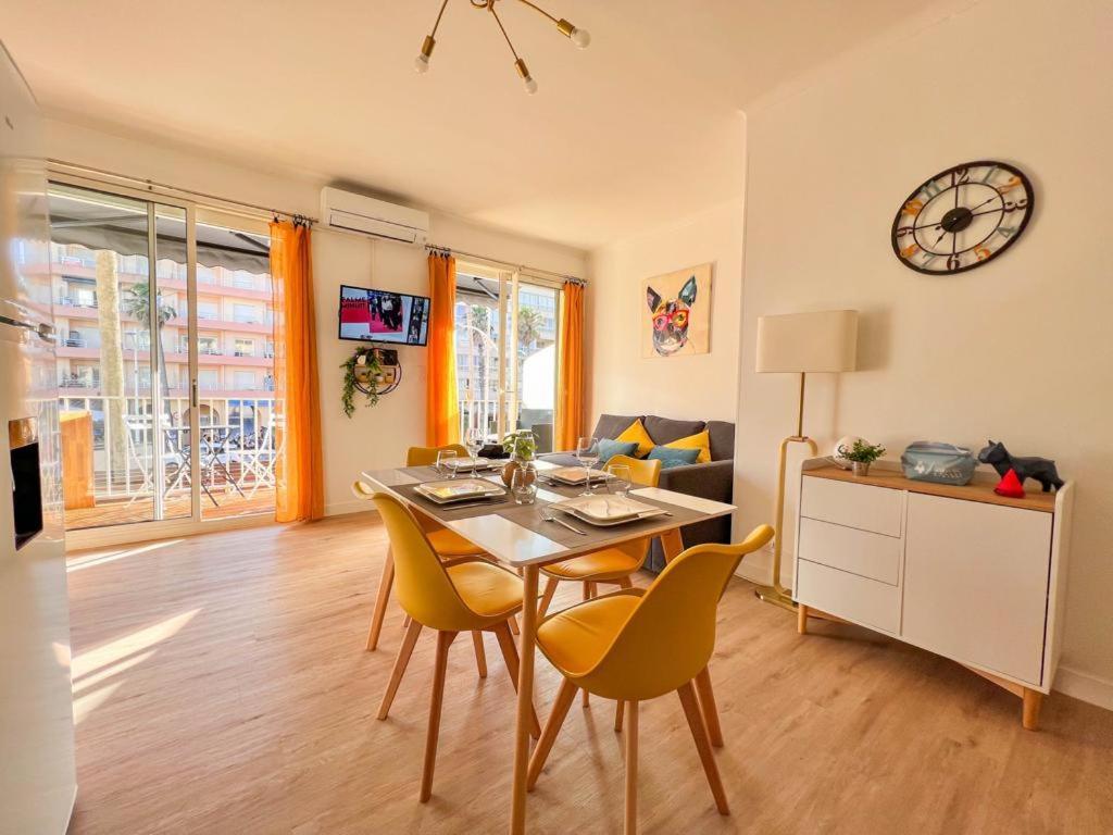 Appartement Vue Mer Parking Prive Place Med Canet-en-Roussillon Exterior photo